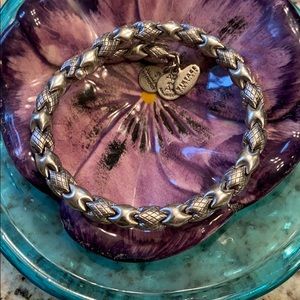 Alex and Ani silver wrap vintage bracelet
